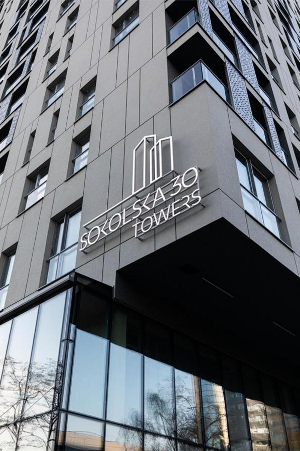 15 Pietro Sokolska 30 Towers Apartments - New - Lux - Parking - Sauna - Gym- And The Best View In คาโตวีตเซ ภายนอก รูปภาพ